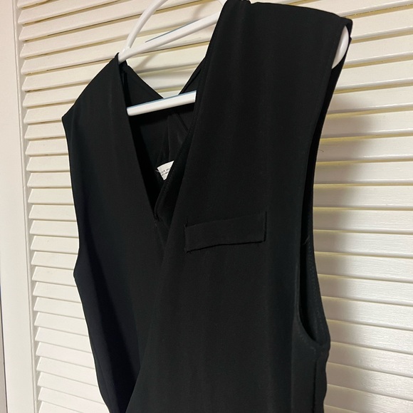 Zara vest side tie split back sleeveless top new without tags - Picture 9 of 9